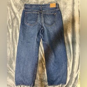 Madewell Low Slung Straight Jeans